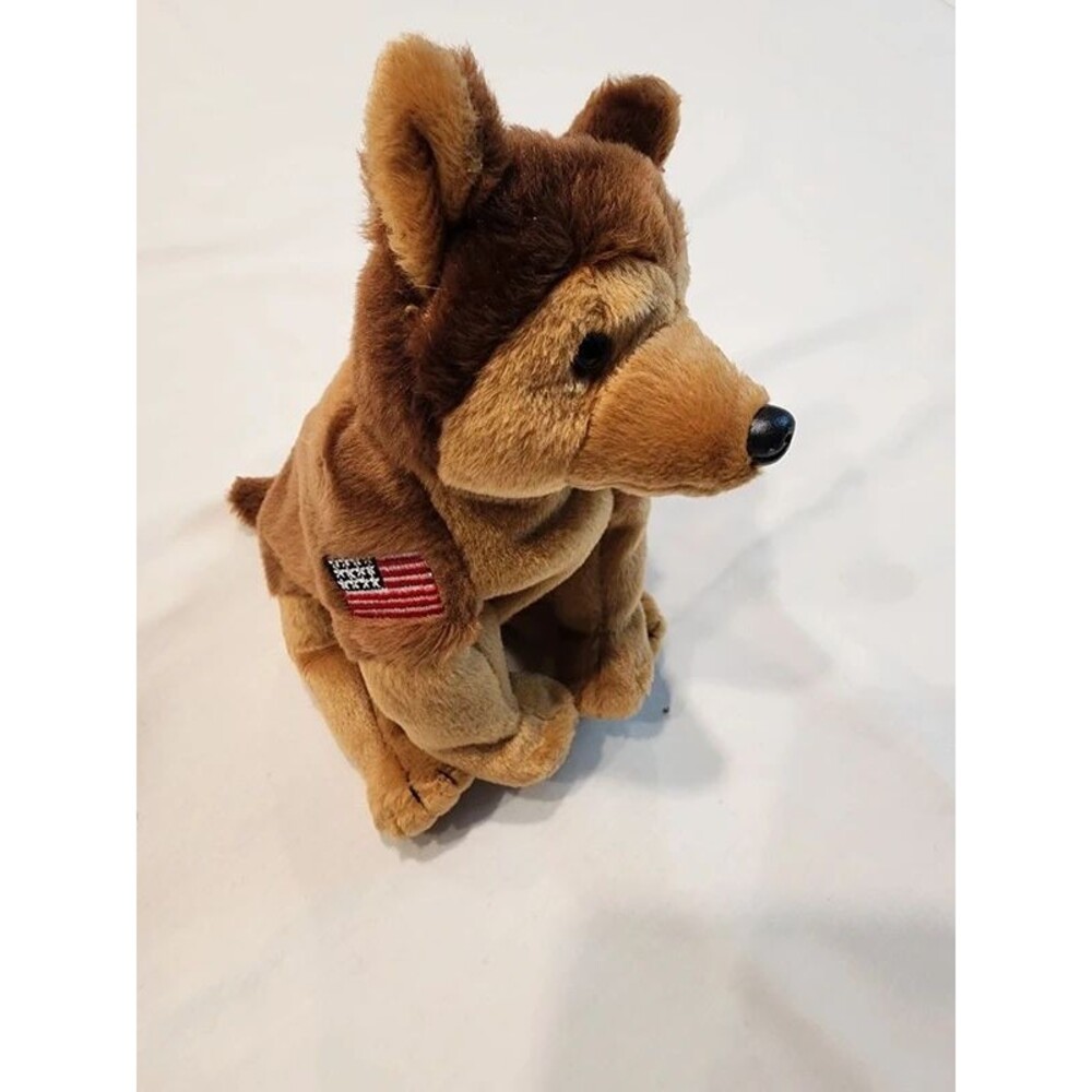 Courage beanie baby